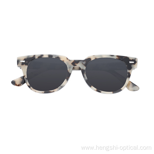 Men Premium Transparent Frames Acetate Vintage Customized Luxury Sunglasses